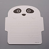 Animal Cartoon Paper Greeting Cards DIY-WH0161-09H-2