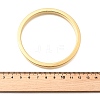 Brass Plain Bangles for Women BJEW-D339-01G-5