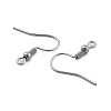 304 Stainless Steel Earring Hooks STAS-T031-17P-2