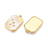 Ion Plating(IP) 304 Stainless Steel Pendants STAS-N107-06A-G-2