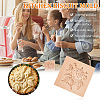 Beech Wood Cookie Molds AJEW-WH0083-59E-6