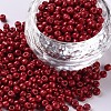 Baking Paint Glass Seed Beads SEED-S003-K14-1