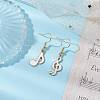 Alloy and Enamel Dangle Earrings for Woman EJEW-JE06019-2