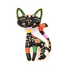 Alloy Enamel Brooch JEWB-U006-08B-KCG-1