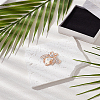 1Pc Bees Alloy Rhinestone Brooches for Backpack Clothes JEWB-LP0010-09-3