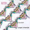 Ethnic Style Embroidery Polyester Ribbons OCOR-WH0060-48A-2