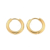 Ion Plating(IP) 304 Stainless Steel Huggie Hoop Earrings LS-EJEW-F111B-16mm-G-2