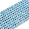 Dyed Synthetic Imperial Jasper Beads Strands G-A272-C06-02-3