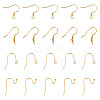 40Pcs 4 Styles 304 Stainless Steel Earring Hooks STAS-TADJ0001-05G-1