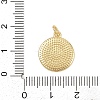 Brass Enamel Pendants KK-L251-02G-D-4