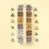 525Pcs 12 Style Brass & Alloy Spacer Beads DIY-FS0003-36-1