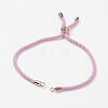 Nylon Twisted Cord Bracelet Making MAK-K006-RG-2