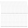 40Pcs 925 Sterling Silver Flat Head Pins STER-SC0001-08-1