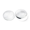 Transparent Glass Cabochons GGLA-R026-30mm-1