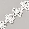 Polyester Lace Ribbon OCOR-WH0111-138C-1