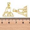 Brass Pendants KK-L275-54G-01-3