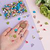 CHGCRAFT 144Pcs 6 Style Handmade Polymer Clay Charms CLAY-CA0001-25-3