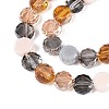 Electroplate Glass Beads Strands EGLA-N022-03A-A03-3
