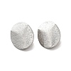 Non-Tarnish 304 Stainless Steel Stud Earrings Findings X-STAS-B041-04P-2