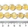 Natural Fluorite Beads Strands G-B094-A30-01-5