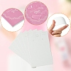 200Pcs Paper Earring Display Card CDIS-FS0001-15-3