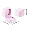 Square Velvet Ring Boxes VBOX-BC0001-01-2