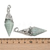 Natural Amazonite Faceted Bicone Big Pendants G-Z101-03P-07-3