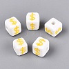 Handmade Porcelain Beads PORC-N012-13F-1