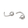 304 Stainless Steel Earring Finding STAS-L282-001P-2