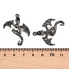 Alloy Rhinestone Pendants FIND-L027-01B-3