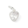 Brass Micro Pave Cubic Zirconia Pendants LS-KK-H204-01S-05-1