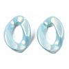 Spray Painted Acrylic Linking Rings MACR-S280-06C-02-2