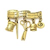 Tailor Alloy Brooches for Backpack Clothes JEWB-A034-06AG-1
