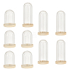  10Pcs Mini Glass Cloche Dome Covers DIY-NB0007-59-1