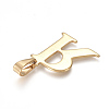 304 Stainless Steel Pendants STAS-F106-95G-R-2