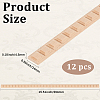 Wood Carving Waistline Edge Strips for Living Room Background Wall Decorative AJEW-GF0013-86B-2