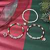 3Pcs Glass Stretch Bracelet Sets BJEW-MZ00106-2