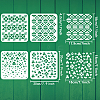 PET Hollow Out Drawing Painting Stencils DIY-WH0394-0157-2