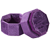 Velvet Cover Plastic Couple Ring Box VBOX-WH20003-001K-1