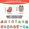 200Pcs Christmas Themes Handmade Polymer Clay Beads CLAY-CJ0001-95-2
