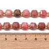 Natural Thulite Beads Strands GG-CBAC972-A19-01-4