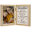 Word Memorial Grandma Wood Picture Frames Box AJEW-FG0004-02D-1