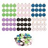 Alloy Enamel Pendants ENAM-SZ0001-12LG-RS-1