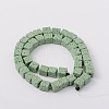 Synthetic Lava Rock Bead Strands G-N0104-8mm-15-2