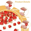 48Pcs 3 Styles Alloy Enamel Charms ENAM-FS0002-42-2