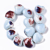 Handmade Porcelain Beads PORC-S498-15A-06-3