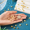 36Pcs 6 Styles Brass Beads KK-TA0002-07-6