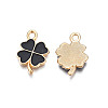 Rack Plating Alloy Enamel Pendants ENAM-N055-088-05LG-3