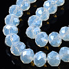 Electroplate Glass Beads Strands EGLA-A044-J6mm-A06-2