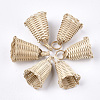Handmade Reed Cane/Rattan Woven Pendants X-WOVE-T006-099-1